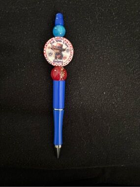 Patriotic Red, White & Blue Decorative Pen
